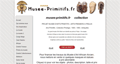 Desktop Screenshot of musee-primitifs.fr