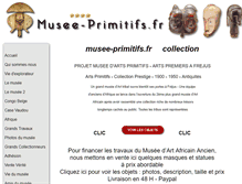 Tablet Screenshot of musee-primitifs.fr